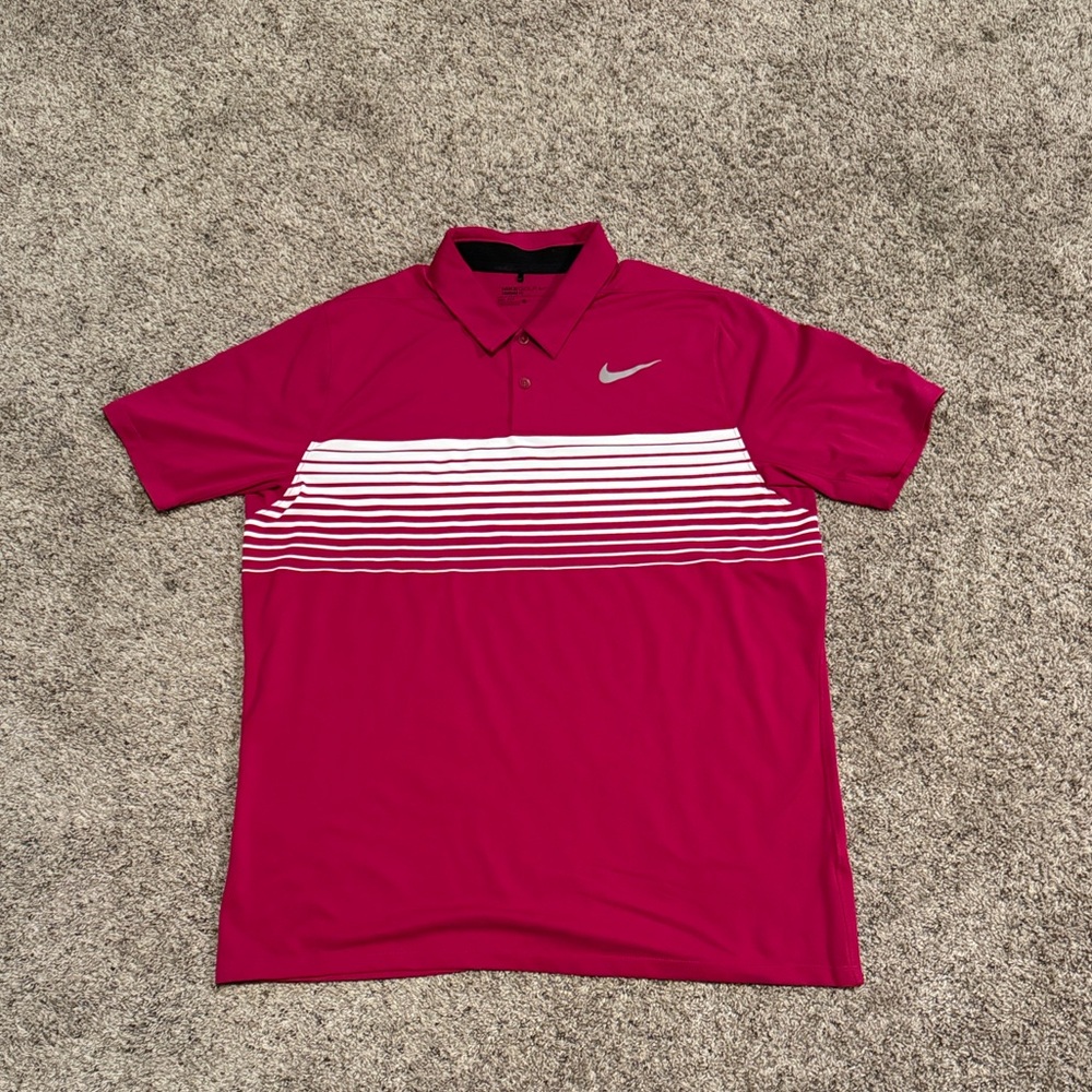 Nike Mobility Speed Stripe Polo, Mens Sz Xl